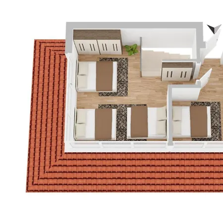 Apartment Large 155 Qm With 4 Bedrooms Located 1 To 12 Guests *