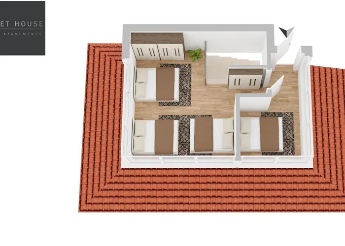 Appartamento Large 155 Qm With 4 Bedrooms Located 1 To 12 Guests *